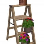 sculptureladderplants greensteps