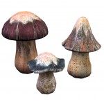 sculpturerockmushrooms