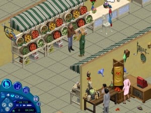 The Sims 1 Base Game And Expansions: Official Features And Assets 133 OUTDOORMARKET