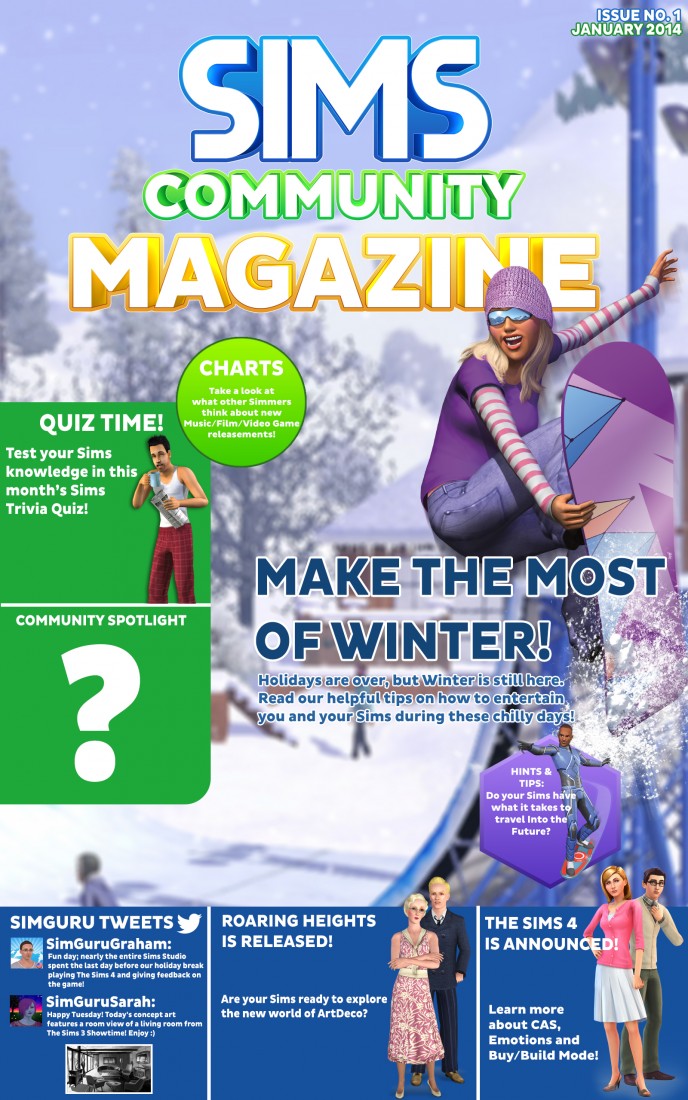 ANNOUNCING: Sims Community Magazine!