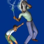 the sims makin  magic donkey backfire