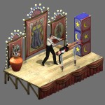 the sims makin  magic side show