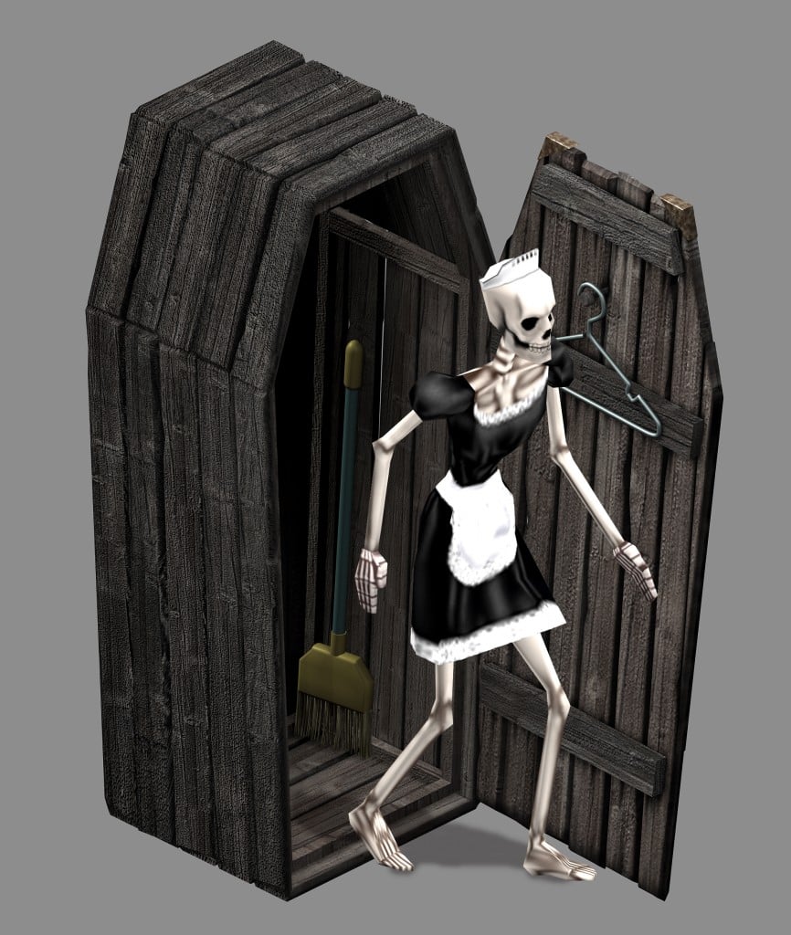 The Sims 1 Base Game And Expansions: Official Features And Assets 214 the sims makin magic skeleton closet
