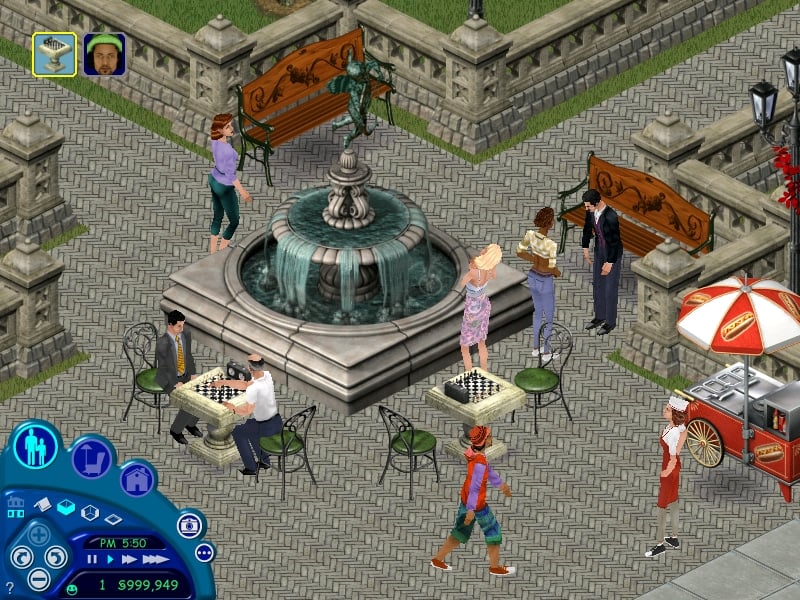 The Sims 1 Base Game And Expansions: Official Features And Assets 71 thesims hotdate park bmp jpgcopy