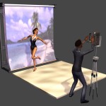 thesims superstar hiresart photoshoot render