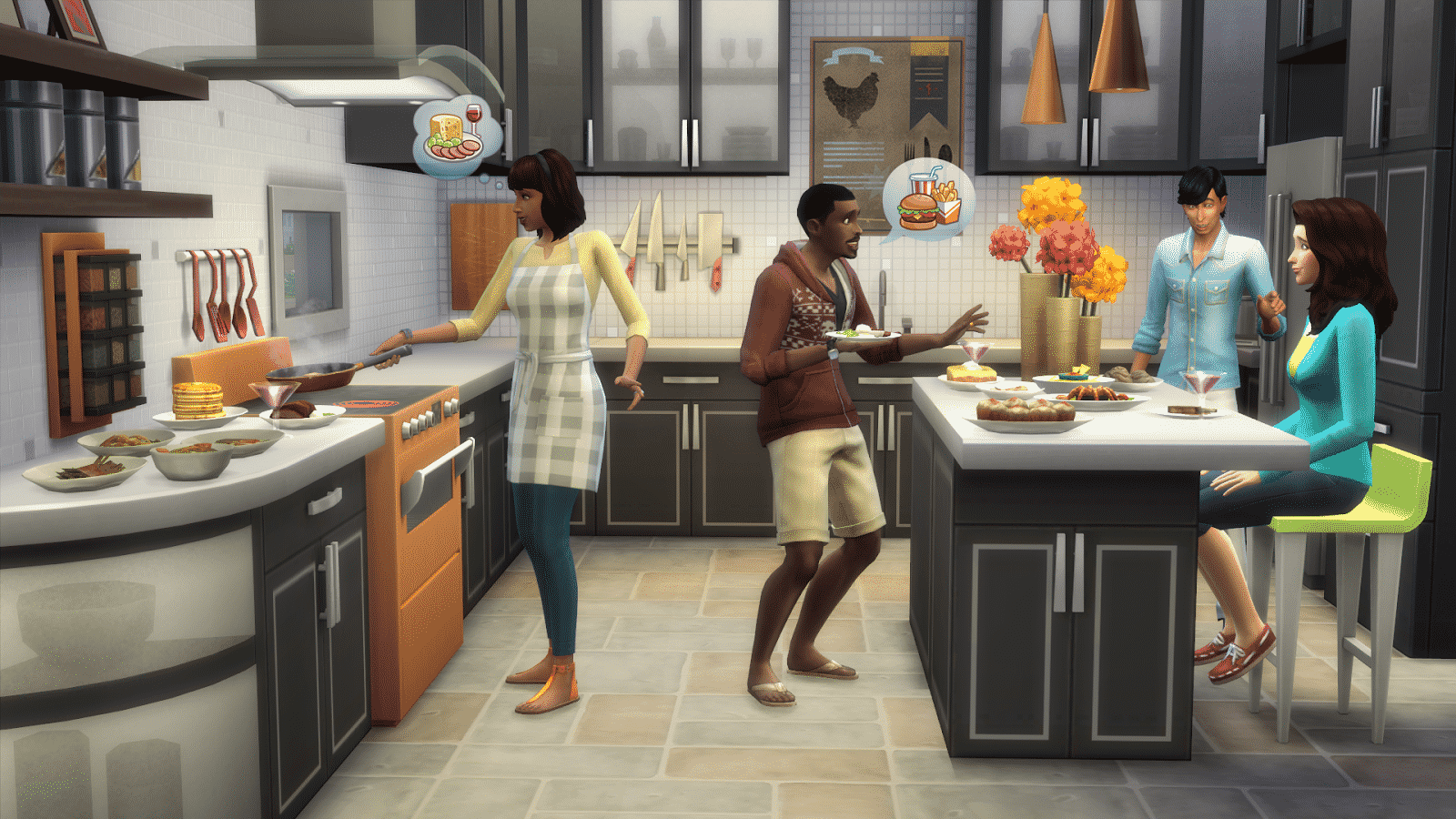 SimTimes Previews The Sims 4 Cool Kitchen Stuff