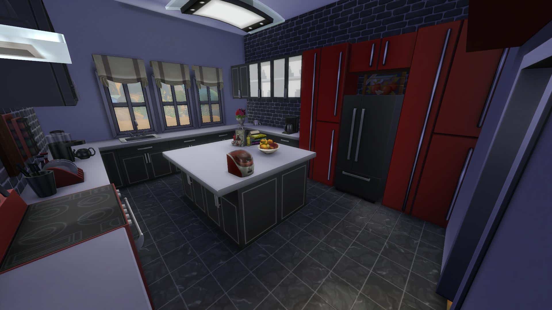 Mod The Sims - [UPDATED 10/10/2021] The Sims 4 Modern Kitchen