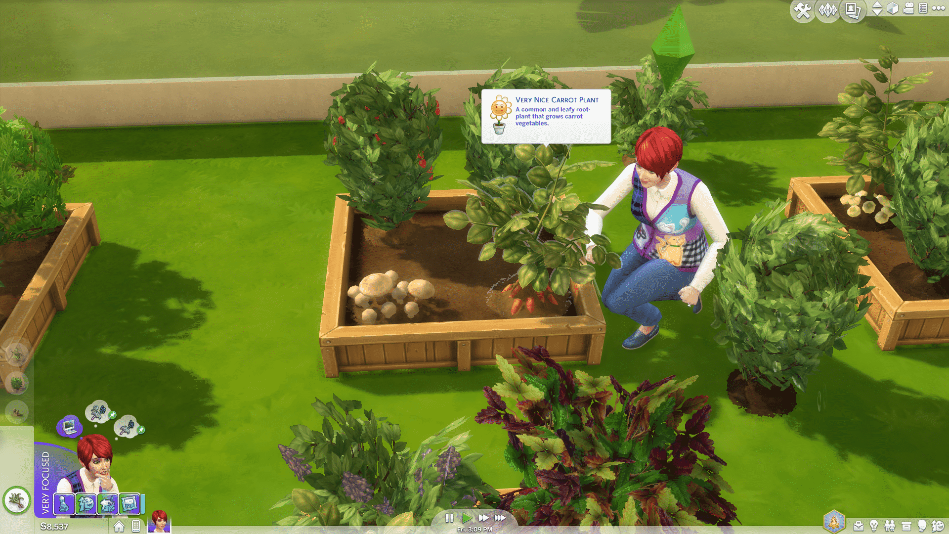 How to plant plasma seeds in sims 4