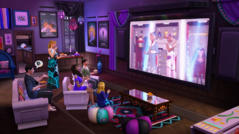 The Sims Blog: It’s Movie Time! The Sims 4 Movie Hangout Stuff is Coming Next Week