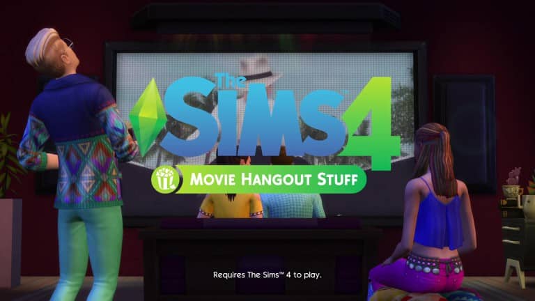 The Sims 4 Movie Hangout Stuff Coming Next Week to Consoles