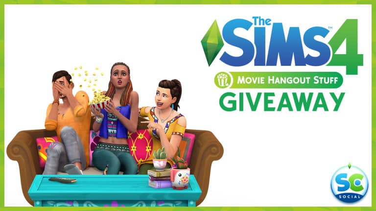 GIVEAWAY: Win 3 copies of The Sims 4 Movie Hangout Stuff