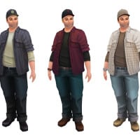 rugged worker heavy cv