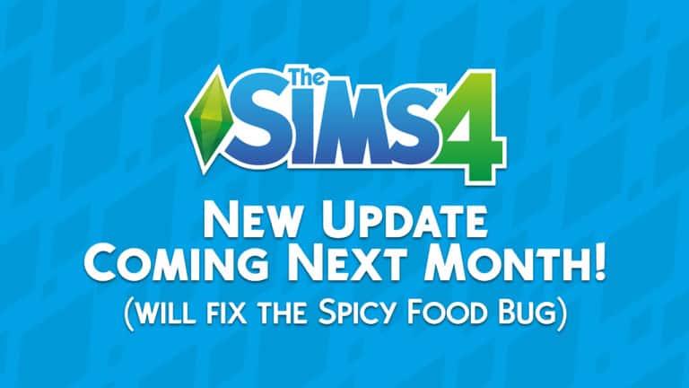 The Sims 4: Spicy Food Bug to be fixed in the next Patch