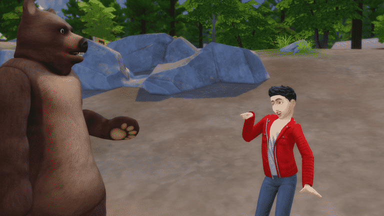 The Sims 4 Mod: No auto mean/mischief (includes dollhouse, trashcan, and bear)