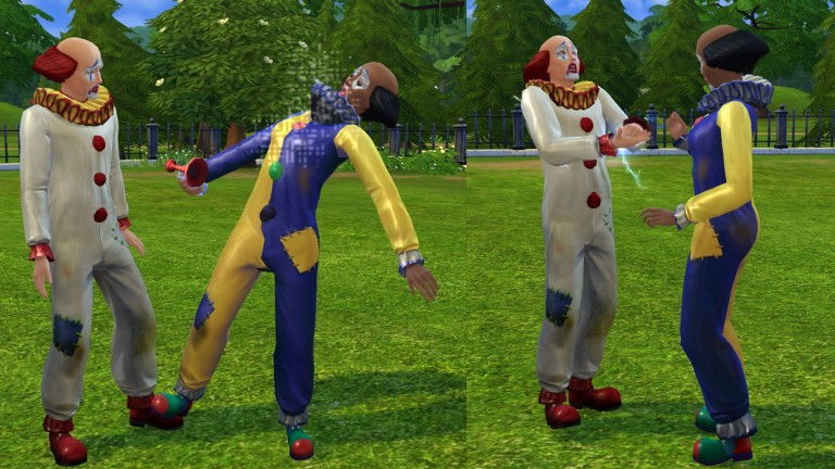 The Sims 4: Modder Finds Official ”Tragic Clown” Costume