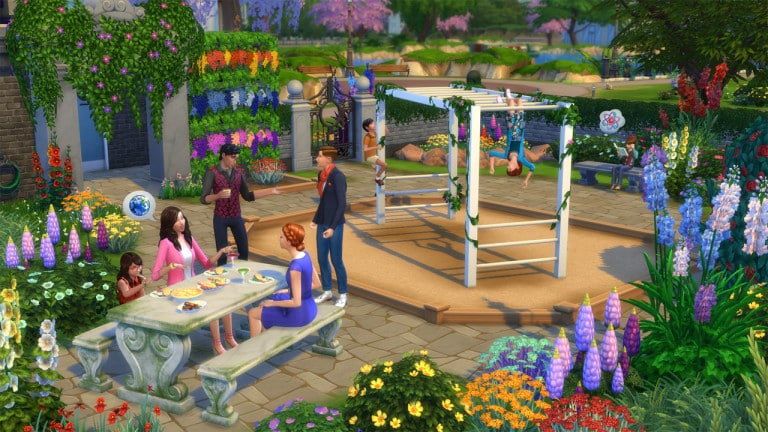 The Sims 4 Romantic Garden Stuff Pack announcement!