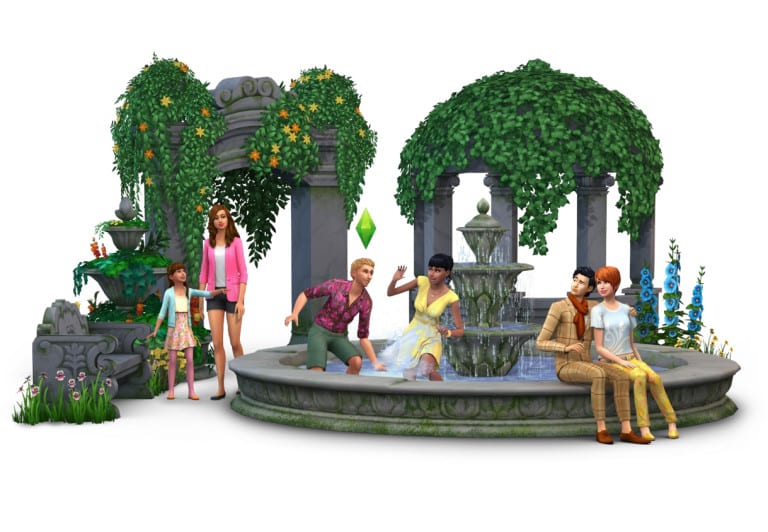 The Sims 4 Romantic Garden Stuff: New Render