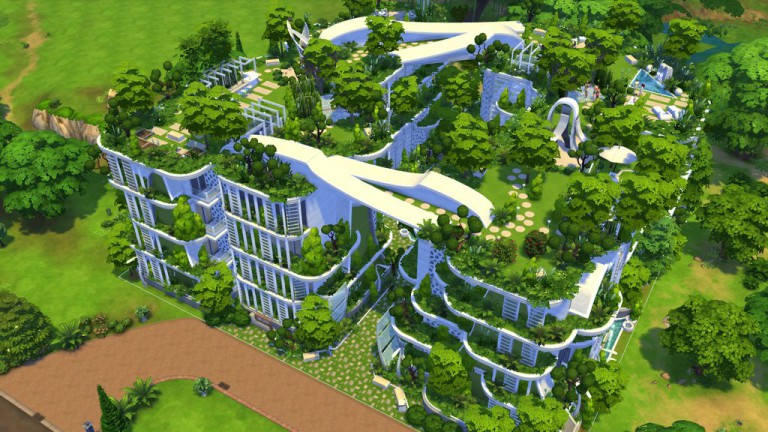 The Sims 4: Eco Complex by Simproved