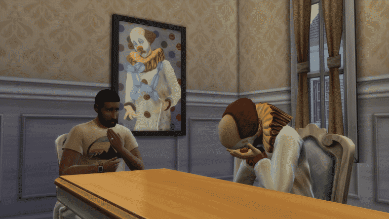 The Sims 4: All About The Tragic Clown