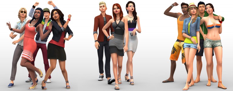 The Sims 4: 3 New Full Renders