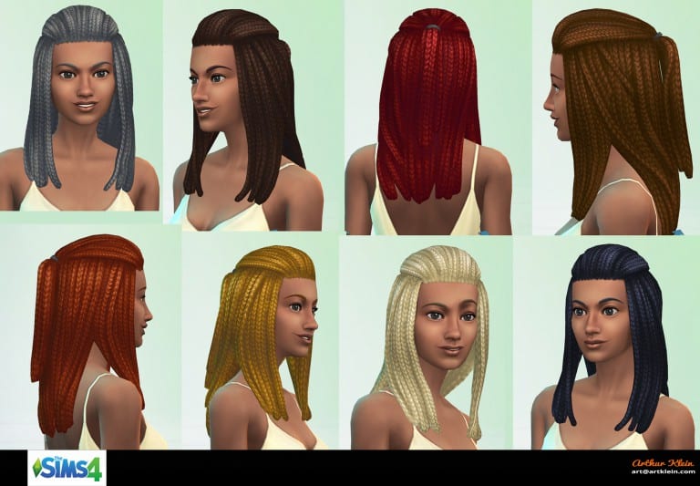 The Sims 4: 3D Models by Arthur Klein
