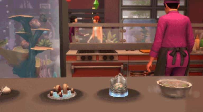 The Sims 4 Dine Out: New Recipes GIF