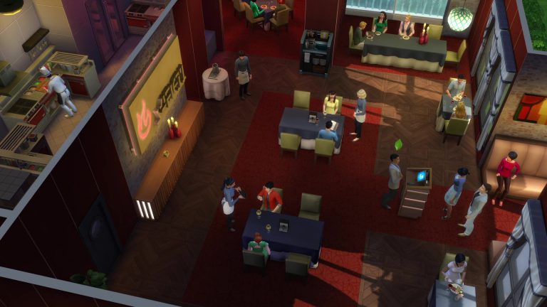 The Sims 4: Improved Indoor Graphics Coming with Dine Out!