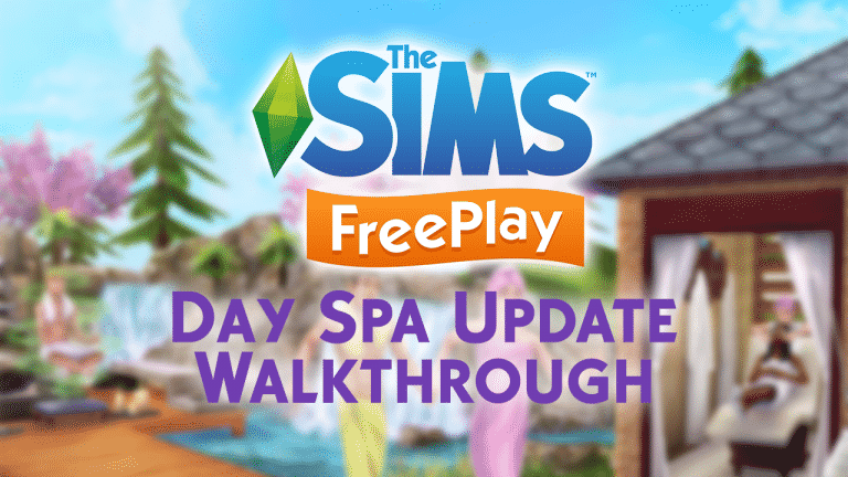 The Sims FreePlay: Day Spa Community Update Walkthrough