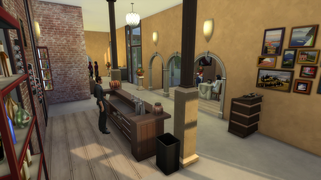 The Sims 4 Dine Out: Venues Interactive Overview 4 06-04-16_3-47-07 PM