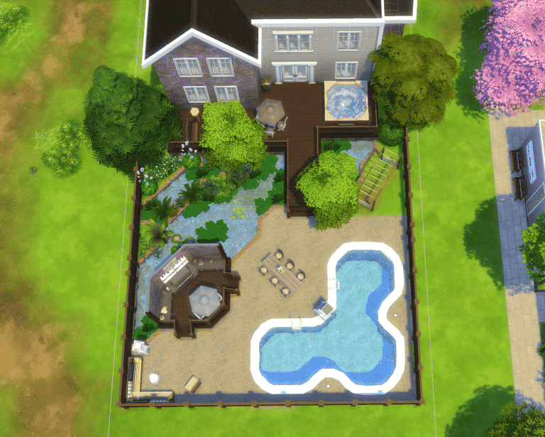 The Sims 4 Building: Decorating Your Backyard