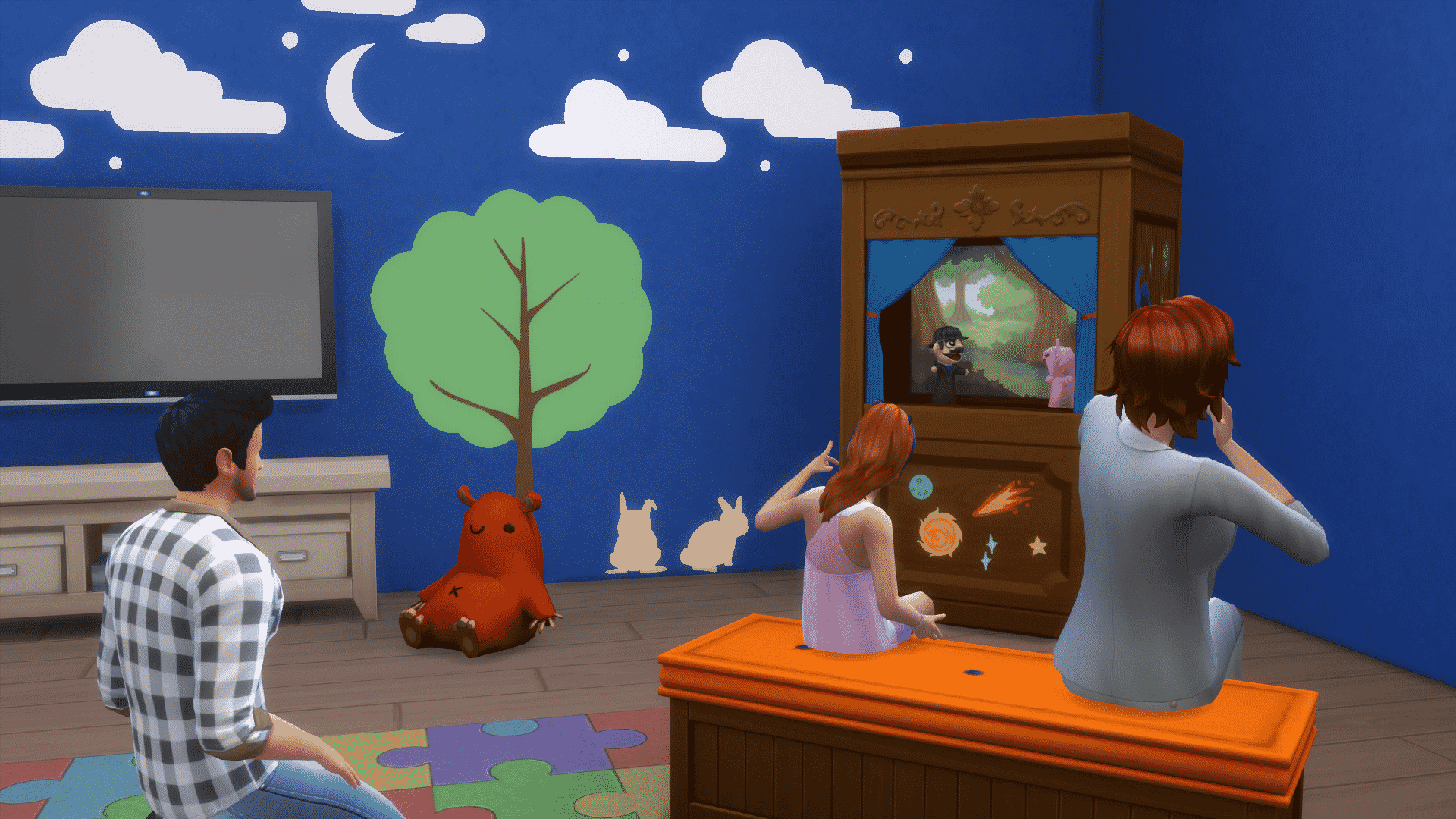 sims 4 kids room stuff hair adult