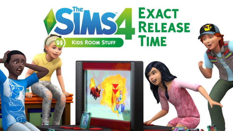The Sims 4 Kids Room Stuff: Exact Release Time