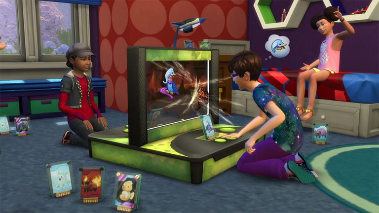 The Sims Blog: Learn About the Battle Station in The Sims 4 Kids Room Stuff