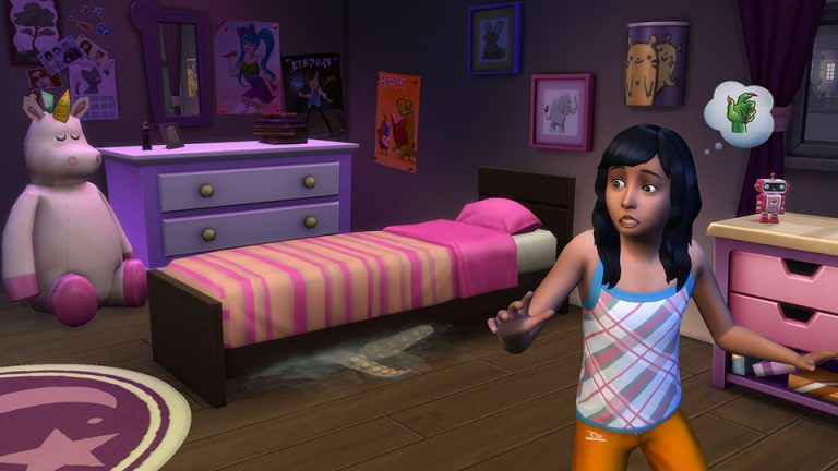 The Sims Blog: There’s a Monster Under Your Bed in The Sims 4! No, Really!
