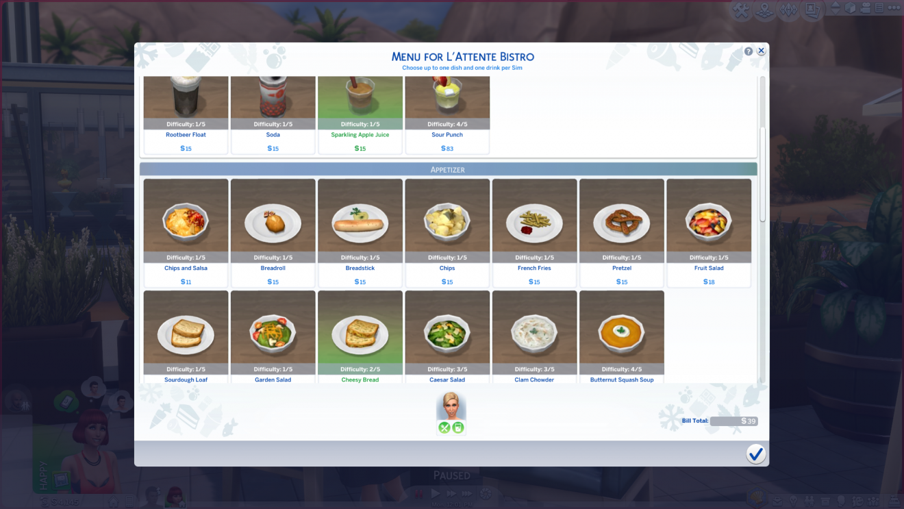 The Sims 4 Dine Out Running a Restaurant