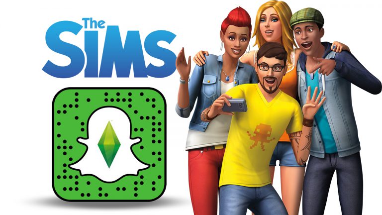 The Sims Team joins Snapchat!