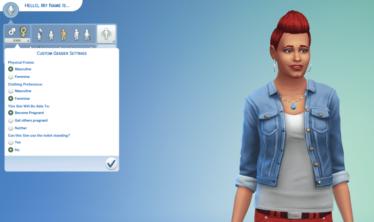 The Sims 4 June 2016 Update: Gender Customization Overview