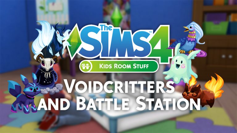 The Sims 4 Kids Room Stuff: Voidcritters, Battle Station and Voidcritter Battles
