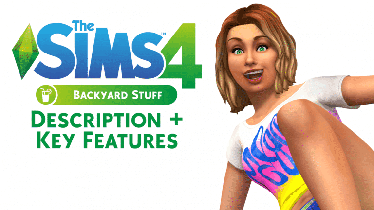 The Sims 4 Backyard Stuff: Official Description + Key Features