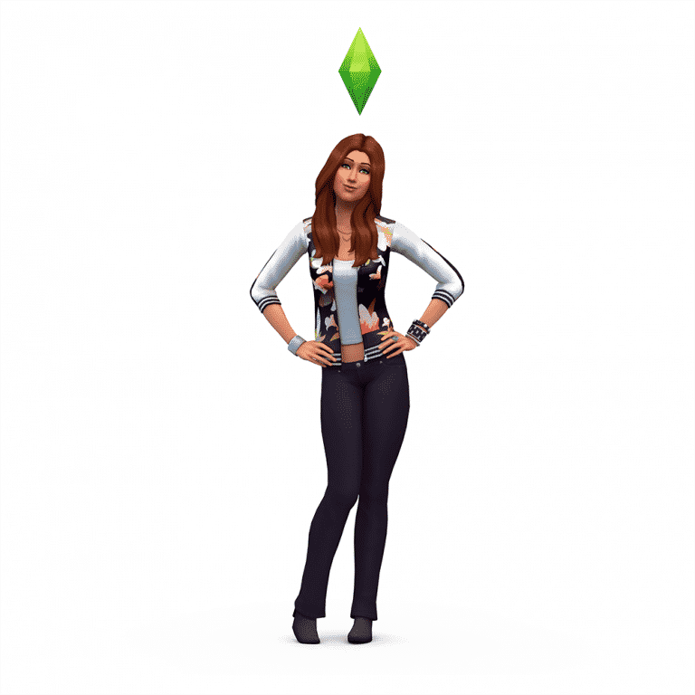 The Sims 4 Kids Room Stuff: Skylar Stecker Render