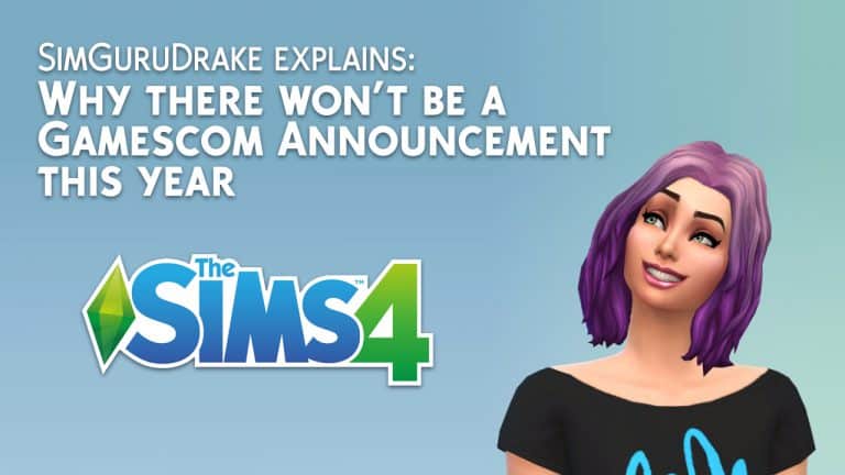SimGuruDrake explains: Why there won’t be a Gamescom Announcement this year