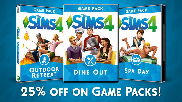 Origin Sale: Save 25% on all The Sims 4 Game Packs