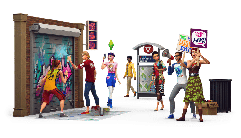 The Sims 4 City Living: New Render