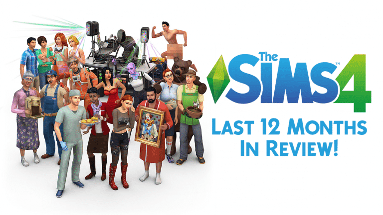 The Sims 4: Last 12 Months in Review (Timeline)