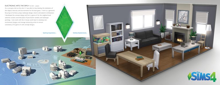 The Sims 4: Concept Art by Bobby Deddens