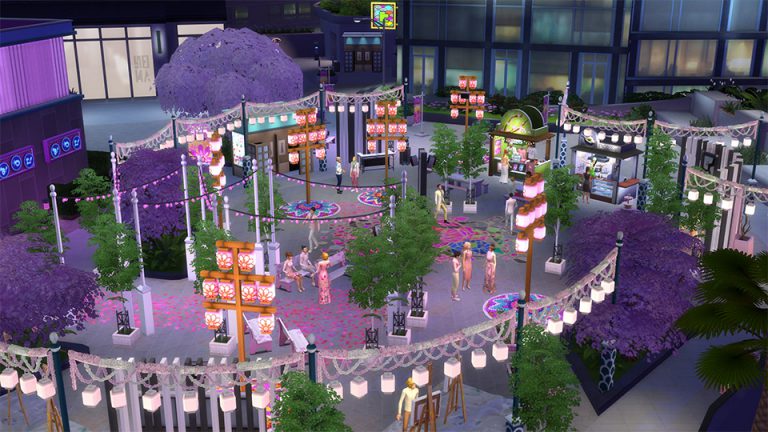 The Sims 4 City Living Festivals 2