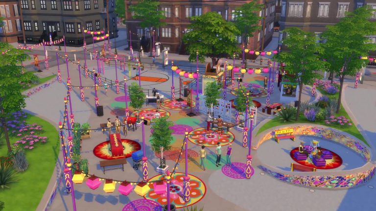 The Sims 4 City Living Official Festivals Trailer 194