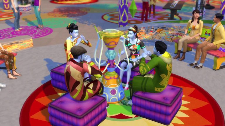 The Sims 4 City Living Official Festivals Trailer 268