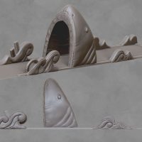 sharkSlippySlide zbrush01