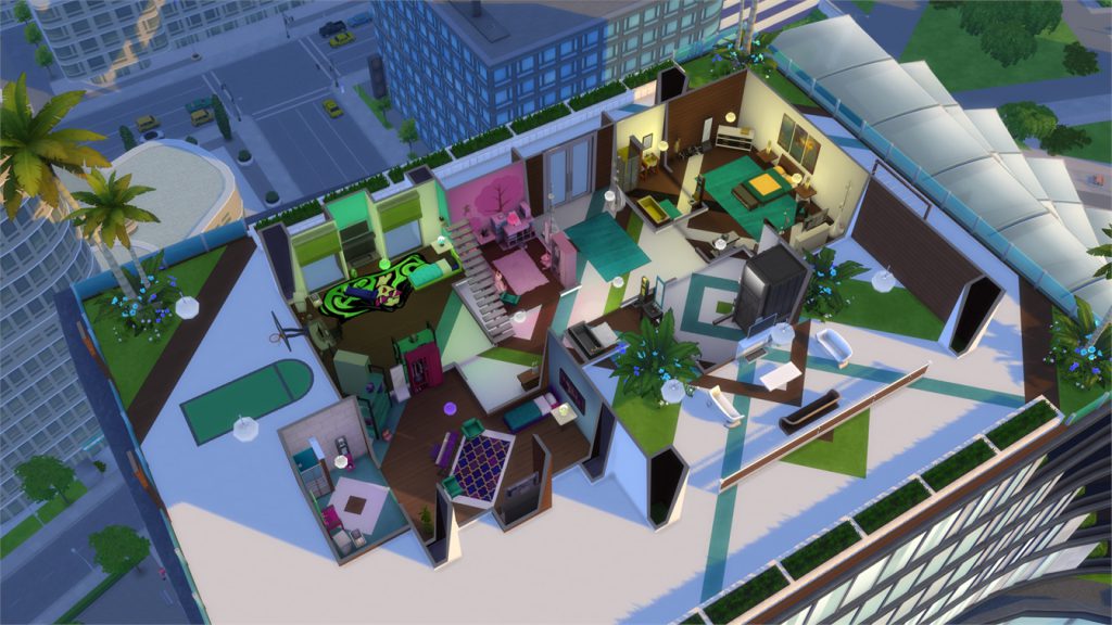 The Sims 4 City Living Gallery Spotlight: Penthouses Part 2 1 11-20-16_10-08-54-am
